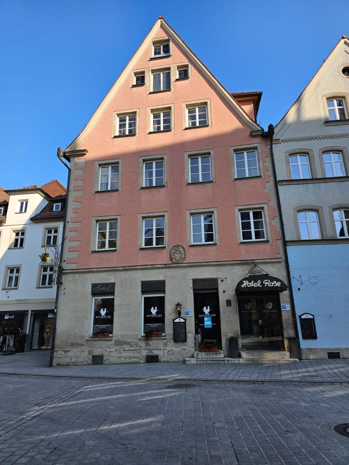 Hotel Goldene Rose Weißenburg in Bayern Dış mekan fotoğraf
